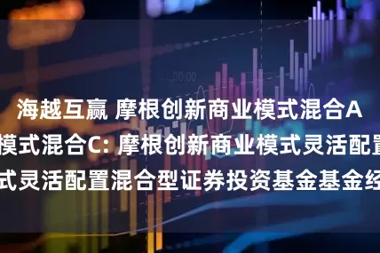 海越互赢 摩根创新商业模式混合A,摩根创新商业模式混合C: 摩根创新商业模式灵活配置混合型证券投资基金基金经理变更公告