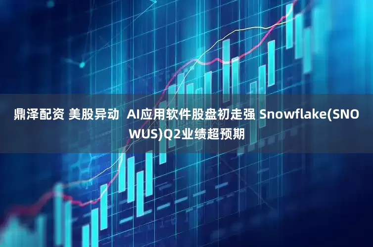 鼎泽配资 美股异动  AI应用软件股盘初走强 Snowflake(SNOWUS)Q2业绩超预期